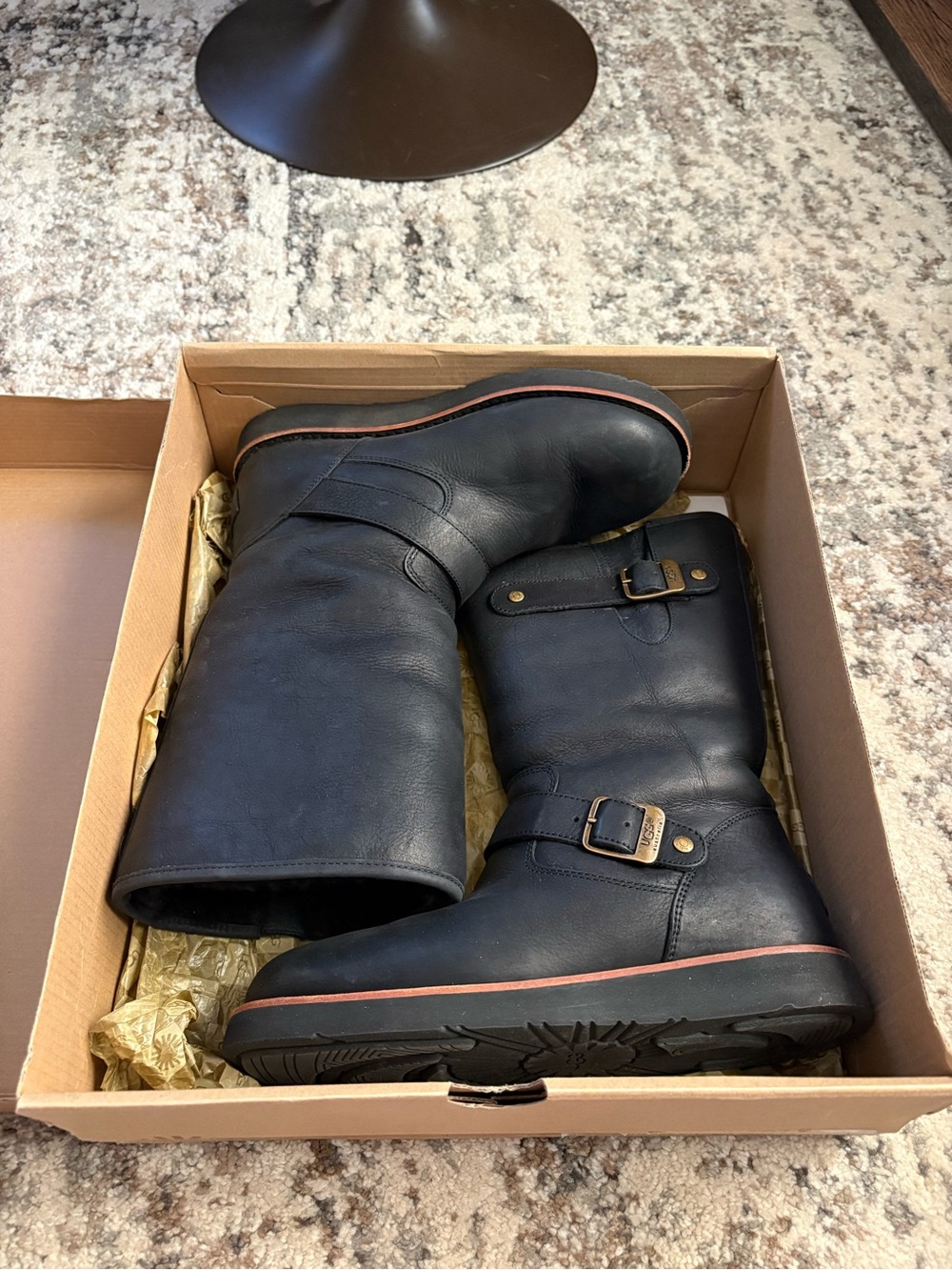 UGG Leather Kensington Sutter Boots